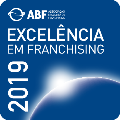 Selo de Excelência em Franchising 2019 - ABF - Associação Brasileira de Franchising